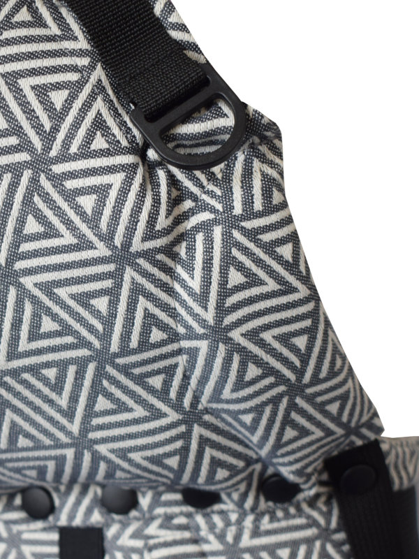 KiBi IN Baby Carrier Grey Illusion via Asteraki Slings - Image 6