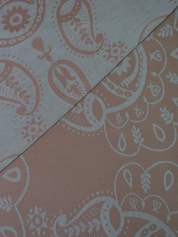 Ζακάρ Υφαντός Μάρσιπος Αγκαλιάς Ring Sling Paisley Cloud Blue - Image 2