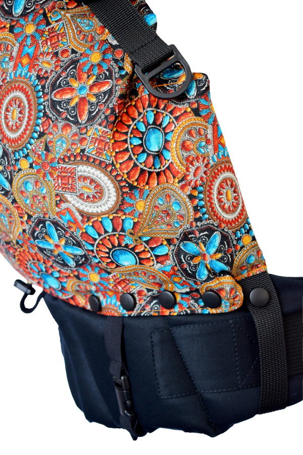 KiBi IN Baby Carrier Orient via Asteraki Slings - Image 4
