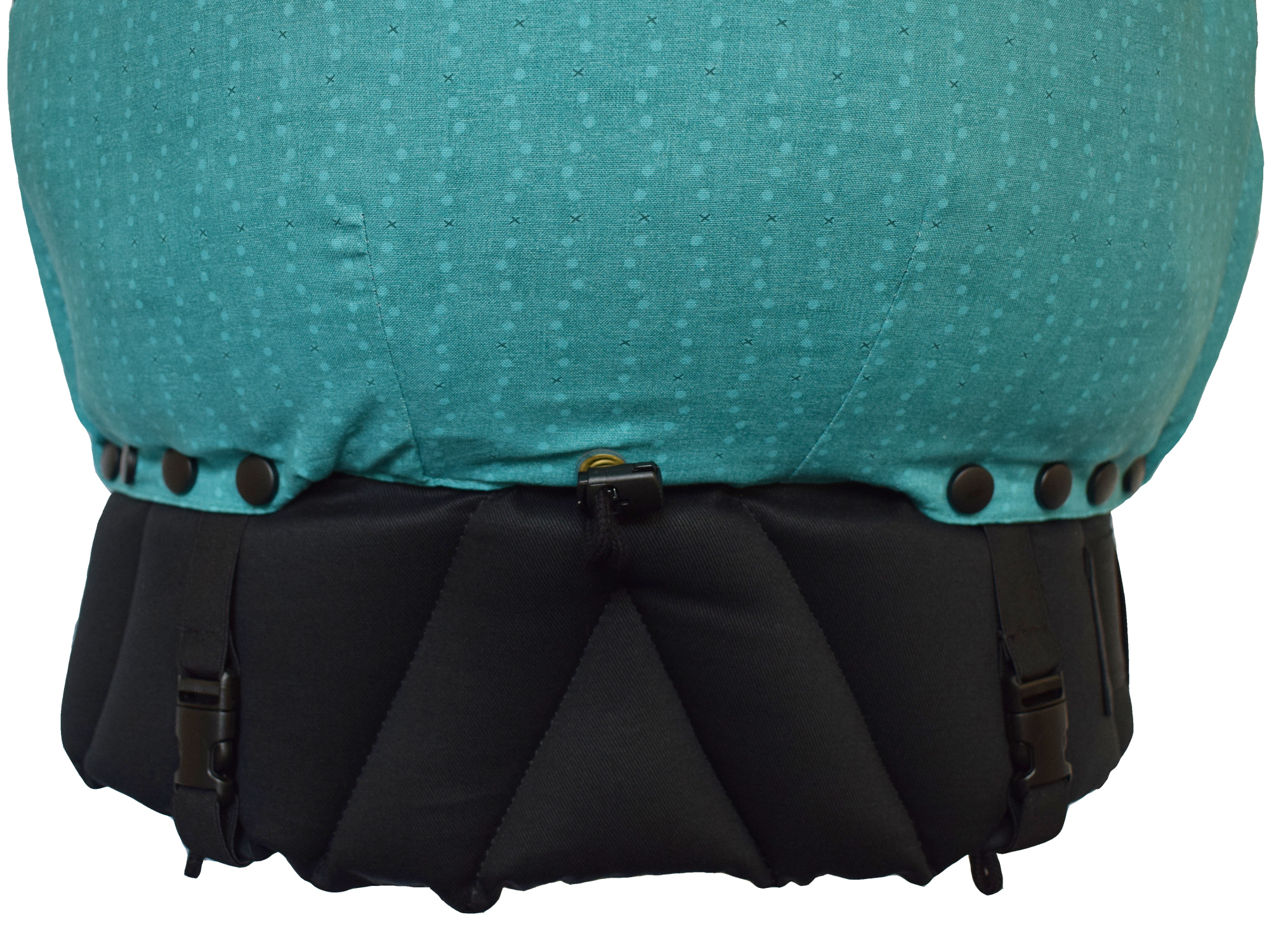 KiBi IN Baby Carrier Track Turquoise via Asteraki Slings - Image 3