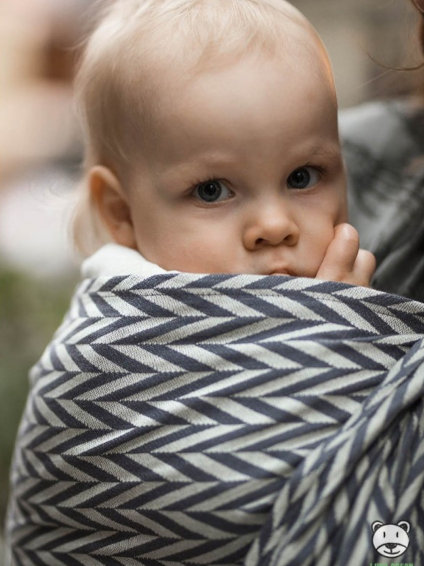 Woven Wrap Herringbone Mono - Image 2