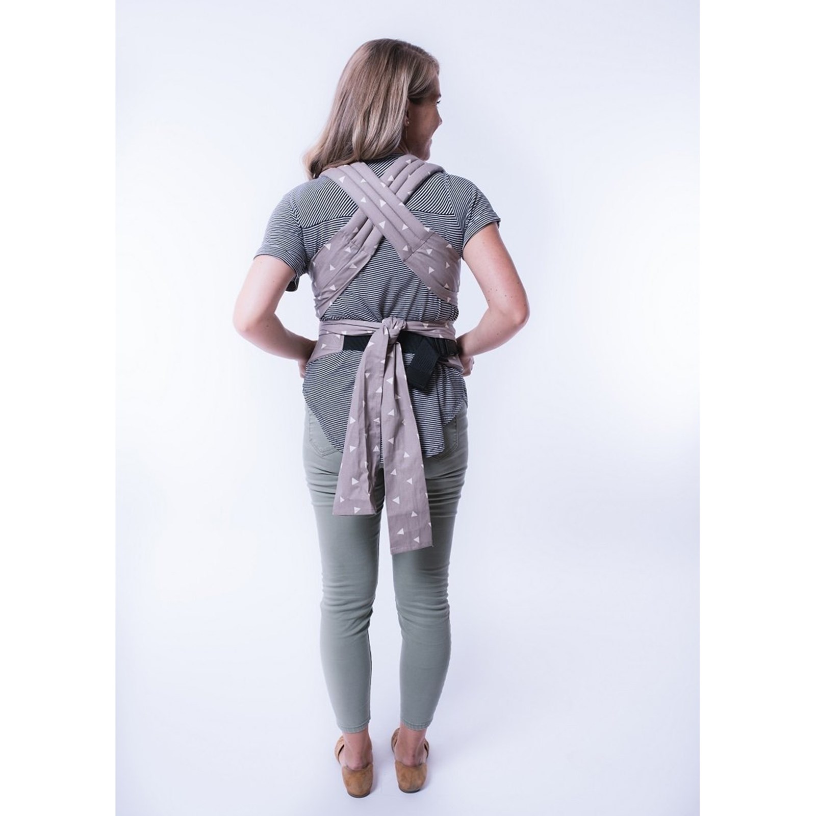 Εργονομικός μάρσιπος Tula half-buckle sleepy dust με κλιπ στη μέση και ράντες