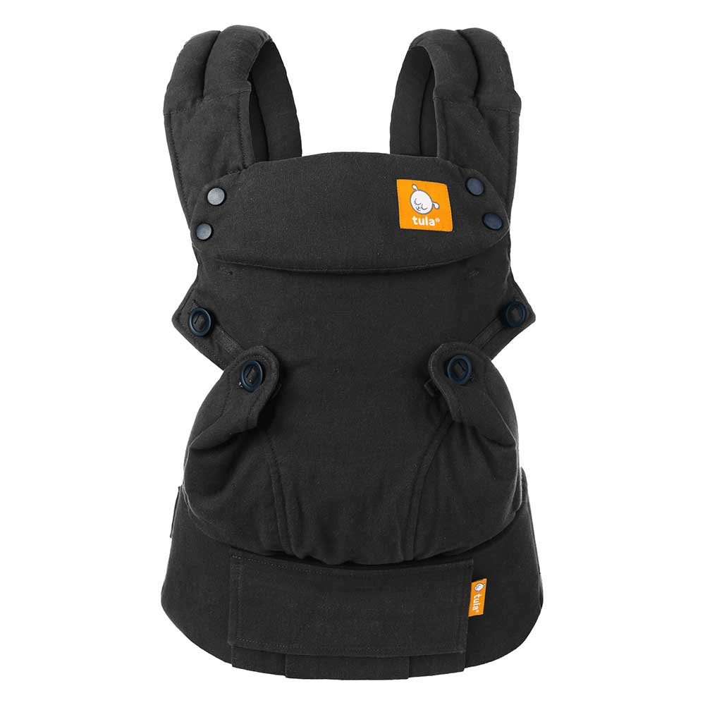 Μάρσιπος Tula Explore Hemp Obsidian και για μωρό στραμμένο προς τα έξω για να βλέπει μπροστά