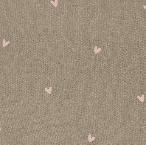 Μάρσιπος Ergobaby Aura Olive Hearts ελαστικό ύφασμα