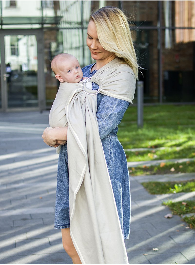 Εργονομικός μάρσιπος Ring Sling Luna Dream με bamboo