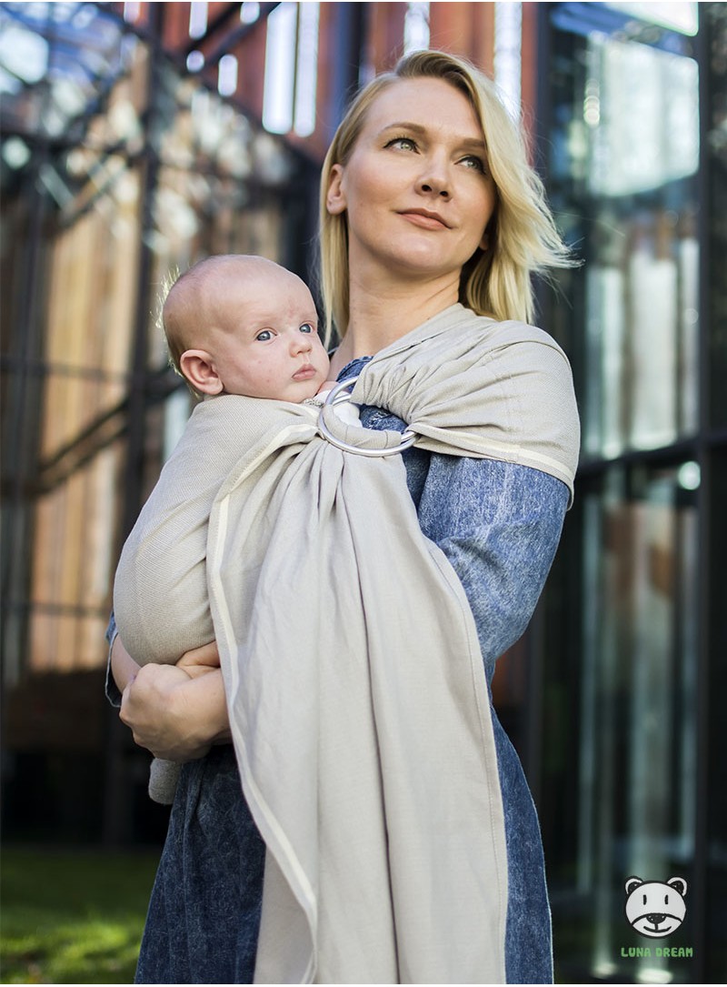 Εργονομικός μάρσιπος Ring Sling Luna Dream με bamboo