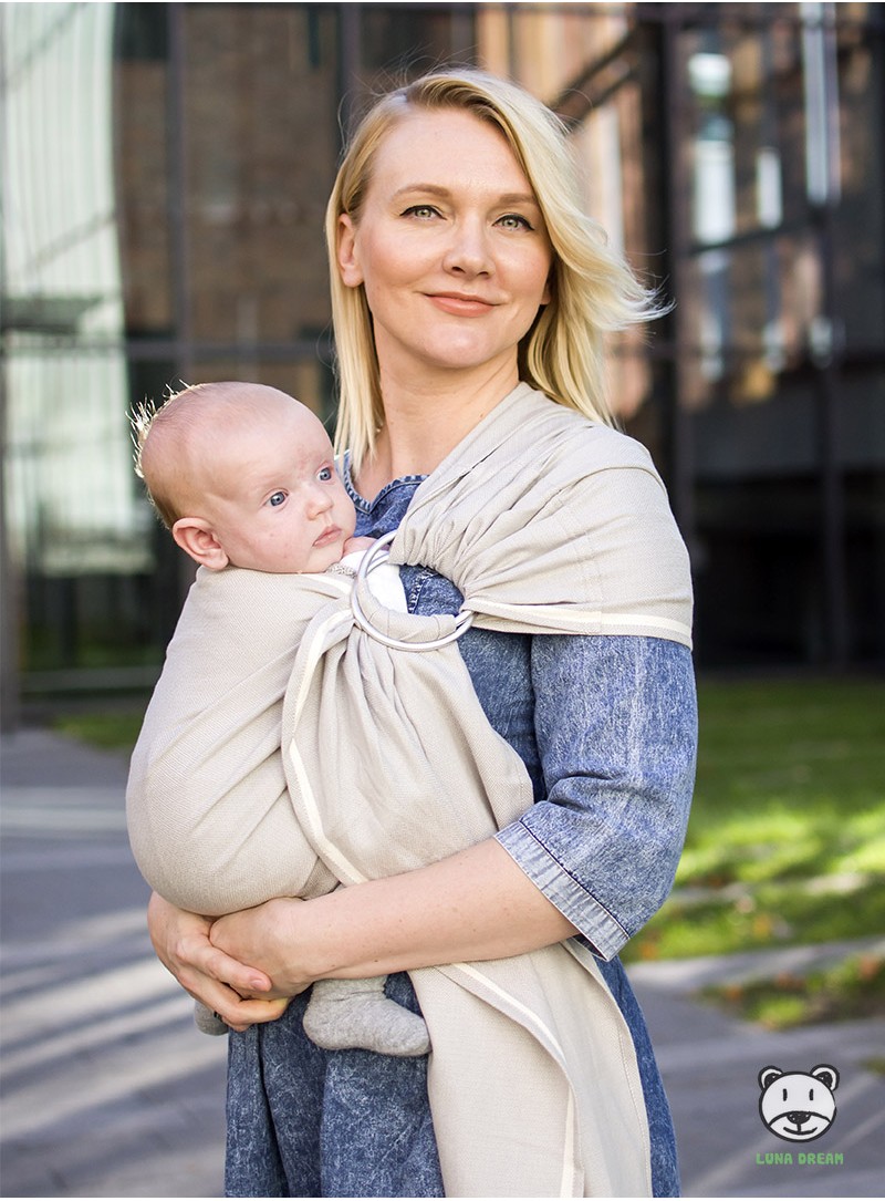 Εργονομικός μάρσιπος Ring Sling Luna Dream με bamboo