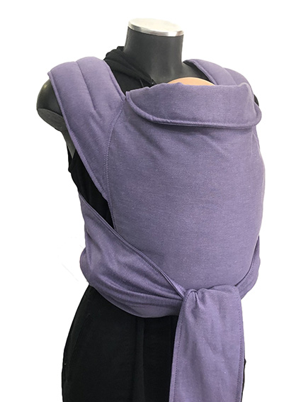 Μάρσιπος mei tai soft and cool μωβ-λιλά lilac purple 100% οργανικό βαμβάκι, απαλό και δροσερό