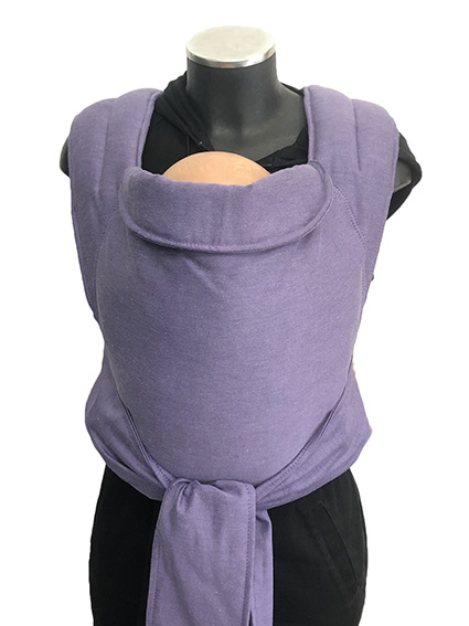 Μάρσιπος mei tai soft and cool μωβ-λιλά lilac purple 100% οργανικό βαμβάκι, απαλό και δροσερό