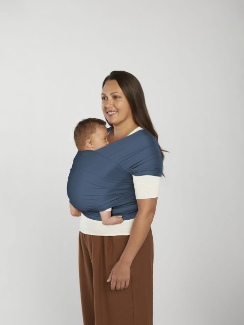 Ελαστικός μάρσιπος Aura mesh baby wrap χρώμα Twilight Navy