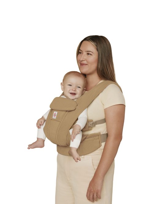 Εργονομικός μάρσιπος Ergobaby Omni Deluxe Camel για όλες τις θέσεις και όλες τις ηλικίες
