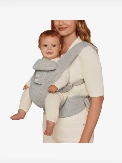 Εργονομικός μάρσιπος Ergobaby Omni Deluxe Pearl Grey για όλες τις θέσεις και όλες τις ηλικίες