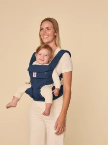 Ergonomic baby carrier Ergobaby Classic Mesh Midnight Blue, for all positions and ages